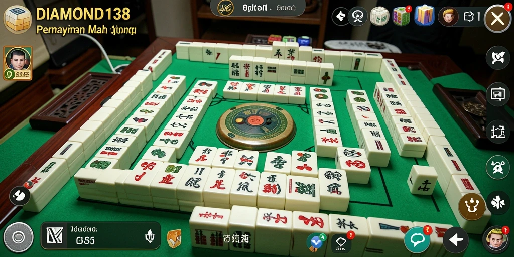 Tampilan gameplay DIAMOND138 yang memukau saat bermain Mahjong.