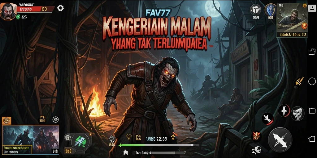 Gameplay mendebarkan di dalam kegelapan bersama makhluk menyeramkan.