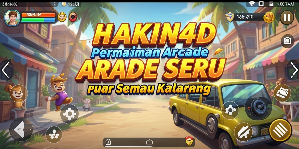Tampilan gameplay HAKIN4D yang seru dan penuh aksi.