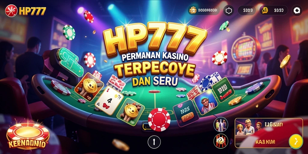 Screenshot gameplay <strong>HP777</strong> yang menampilkan keseruan bermain kasino.