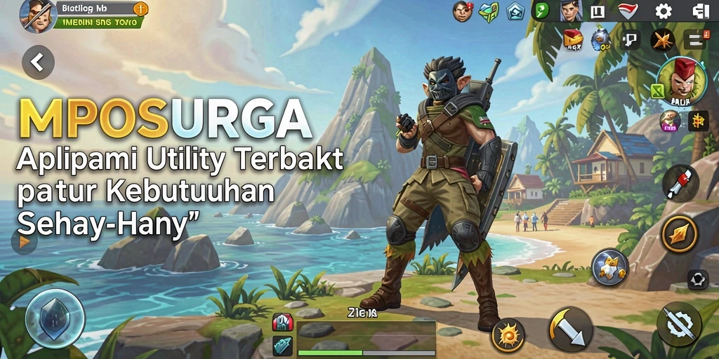 Tampilan antarmuka utama MPOSURGA yang informatif dan menarik.